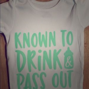 Handmade Baby onesies and toddler tops